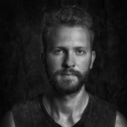 Ron , puur portret , margo de wijk , fotografie , black and white