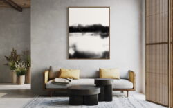 abstract landschap , polder , water , lucht