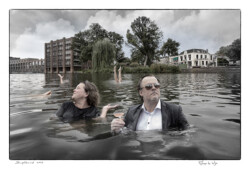 Kunst Op Maat 15 Pike & Marianne , Singelkunst , Woerden , water , Woerden , Margo de Wijk conceptuele fotografie
